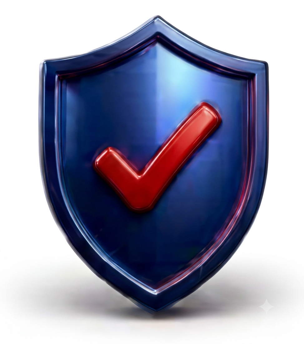 Shield and tick icon representing quality-assured qualifications