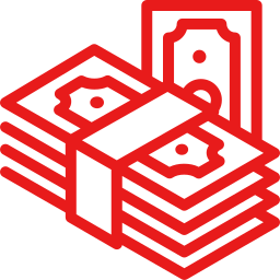 icon of funding money